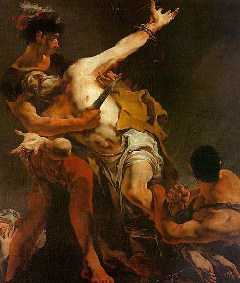 Giovanni Battista Tiepolo The Martyrdom of St. Bartholomew Sweden oil painting art